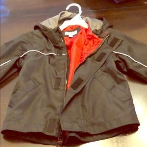 Kids Rain Jacket Black